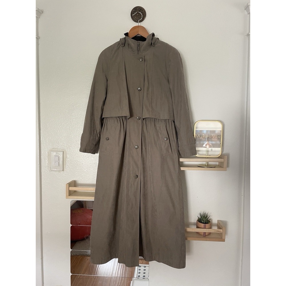FS Limited Women's‎ Gray Long Coat Jacket With Pockets Size 8